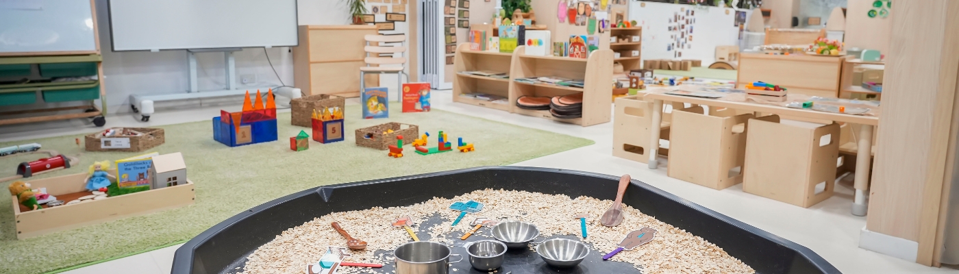 Children learning through the Early Years Foundation Stage